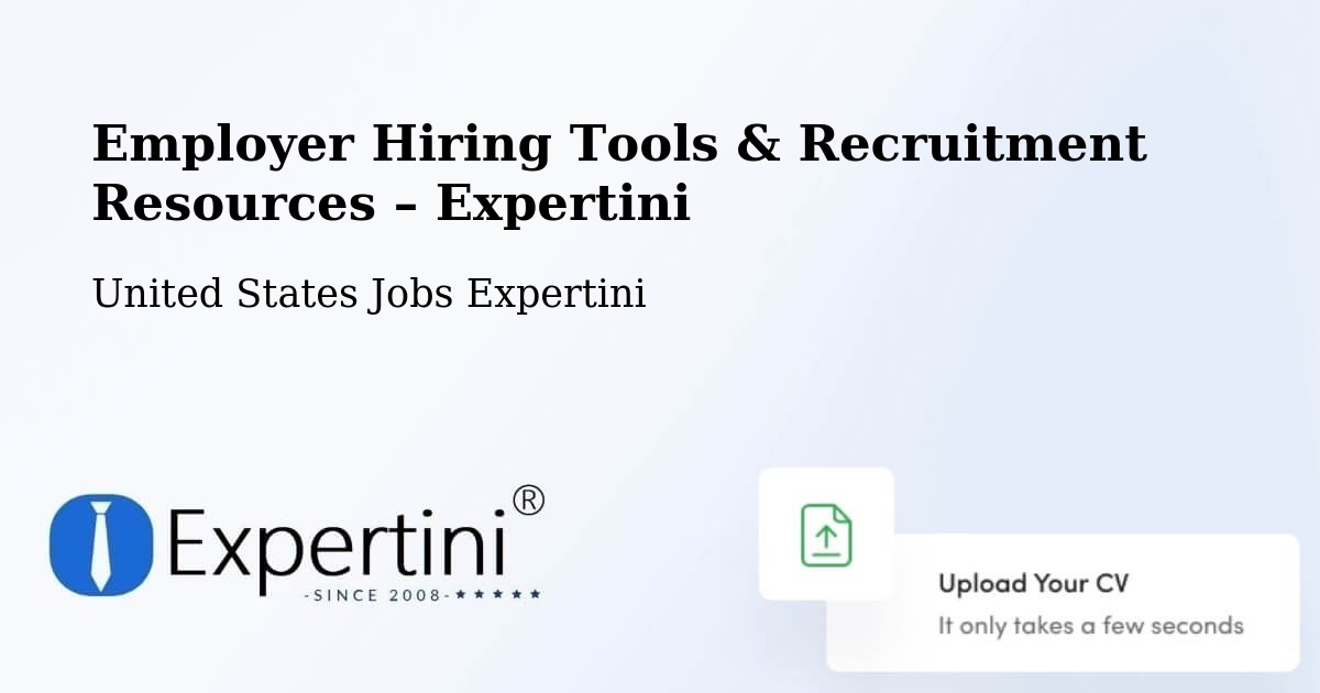 Employer Hiring Tools & Recruitment Resources – Willmar - Willmar, United States Jobs Expertini