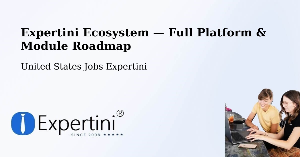 Expertini Ecosystem — Full Platform & Module Roadmap – Willmar